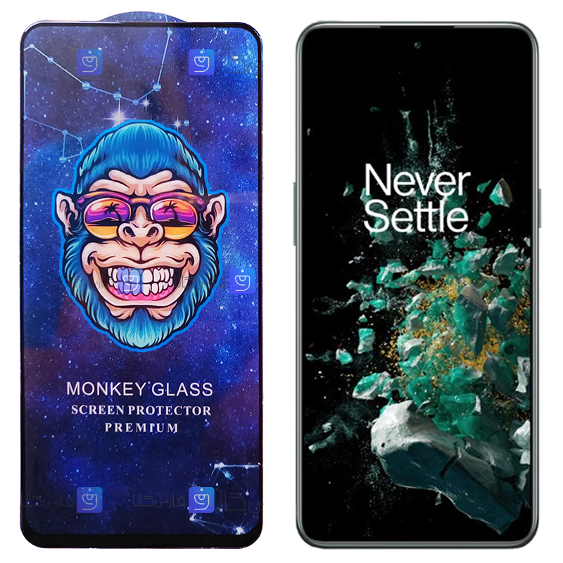 گلس فول گوشی Oneplus Ace Pro مدل Monkey Premium