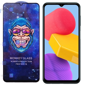 گلس فول گوشی Samsung Galaxy M13 مدل Monkey Premium