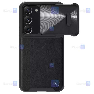 قاب چرمی نیلکین S23 مدل CamShield Leather S