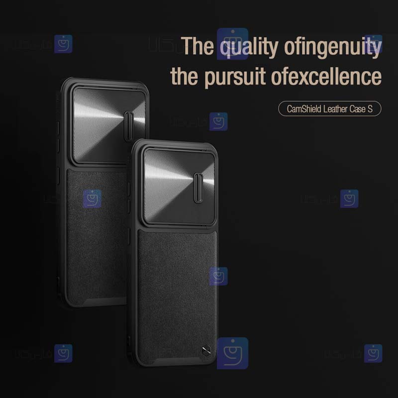 قاب نیلکین Samsung Galaxy S23 Plus مدل CamShield Leather S