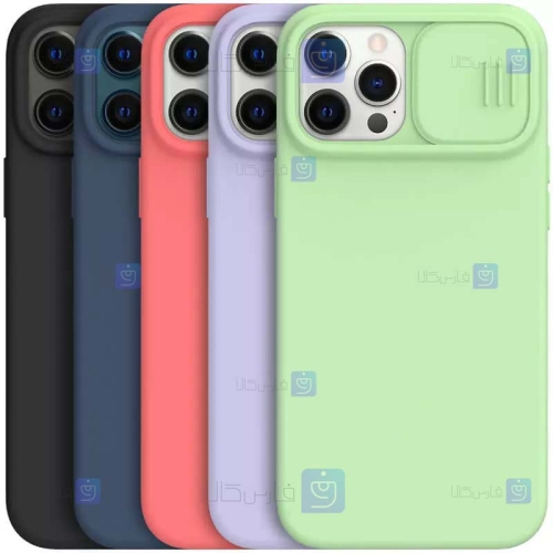 قاب نیلکین Apple iPhone 12 Pro Max مدل CamShield Silky Magnetic silicon