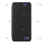 کیف چرمی پارچه ای نیلکین Apple iPhone 14 Pro مدل Qin Pro Plain Leather Cloth case