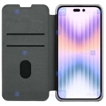 کیف چرمی پارچه ای نیلکین Apple iPhone 14 Pro مدل Qin Pro Plain Leather Cloth case