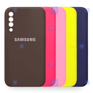 قاب سیلیکونی Samsung Galaxy A70 مدل محافظ لنز دار