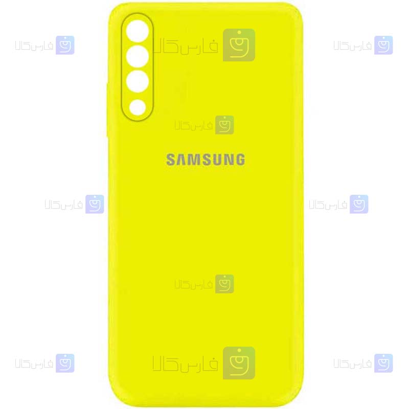 قاب سیلیکونی Samsung Galaxy A70 مدل محافظ لنز دار