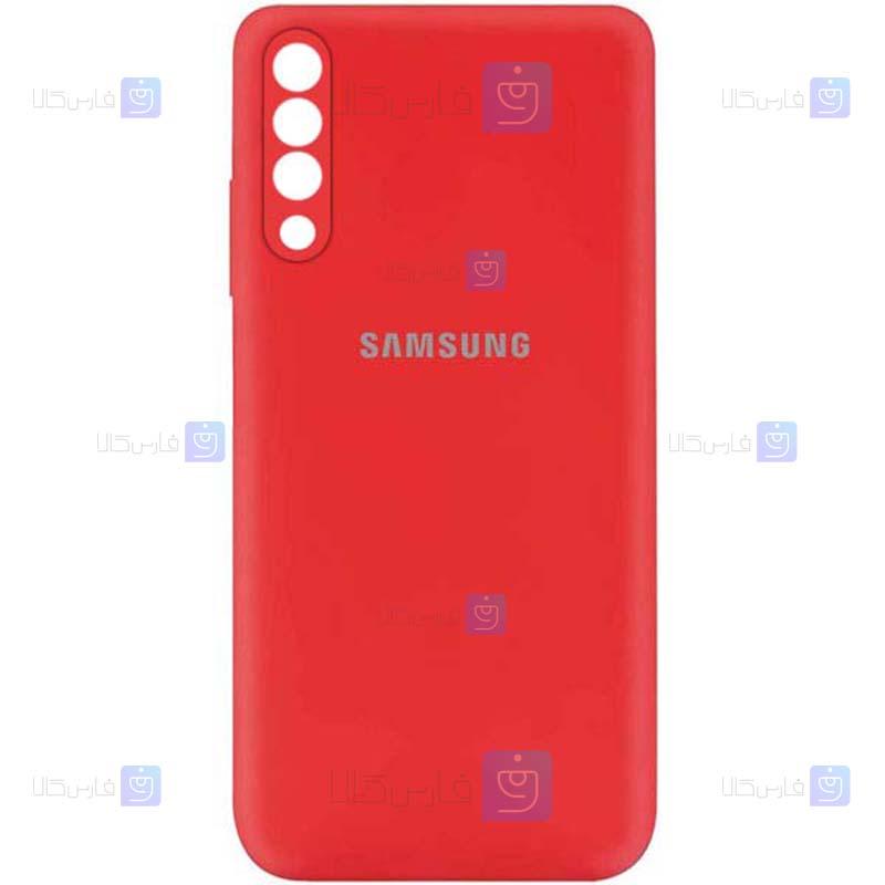 قاب سیلیکونی Samsung Galaxy A70 مدل محافظ لنز دار