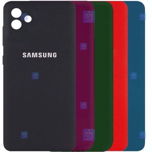 قاب سیلیکونی Samsung Galaxy M04 مدل محافظ لنز دار