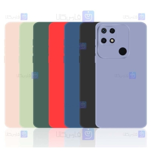 قاب سیلیکونی Xiaomi Poco C40 مدل محافظ لنز دار