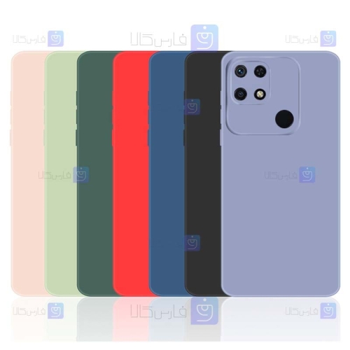 قاب سیلیکونی Xiaomi Poco C40 مدل محافظ لنز دار