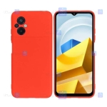 قاب سیلیکونی Xiaomi Poco M5 مدل محافظ لنز دار