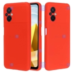 قاب سیلیکونی Xiaomi Poco M5 مدل محافظ لنز دار