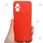 قاب سیلیکونی Xiaomi Poco M5 مدل محافظ لنز دار