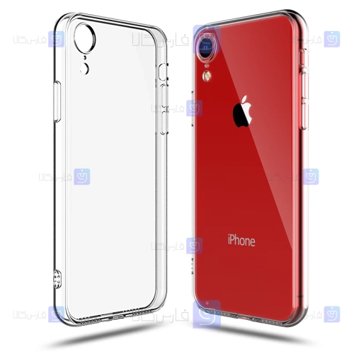 قاب گوشی Apple iPhone XR مدل پشت کریستالی محافظ لنزدار