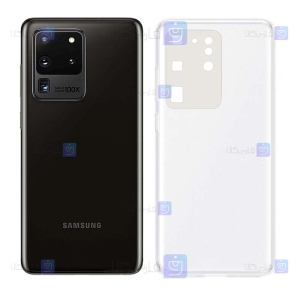 قاب گوشی Samsung Galaxy S20 Ultra مدل پشت کریستالی محافظ لنزدار