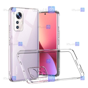 قاب گوشی Xiaomi 12 Lite مدل پشت کریستالی محافظ لنزدار