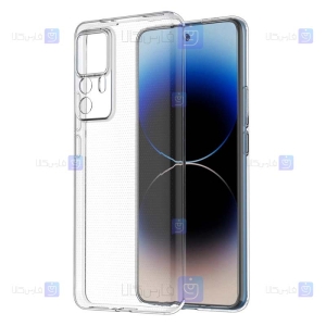 قاب گوشی Xiaomi 12T Pro مدل پشت کریستالی محافظ لنزدار