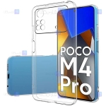 قاب گوشی Xiaomi Poco M4 Pro 4G مدل پشت کریستالی محافظ لنزدار