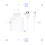 شارژر اصلى 120 وات گوشى شیائومی Xiaomi Redmi K60 Pro مدل MDY-13-EE همراه با کابل
