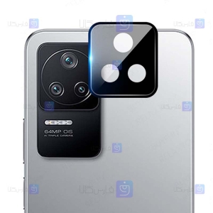 محافظ لنز شیشه ای Xiaomi Poco F4 5G مدل حاشیه دار