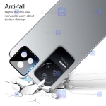 محافظ لنز شیشه ای Xiaomi Poco F4 5G مدل حاشیه دار