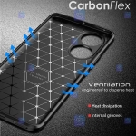 قاب گوشی Honor 50 Pro مدل Auto Focus Fiber Carbon