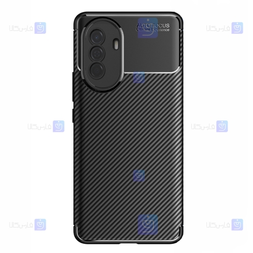 قاب گوشی Huawei Nova Y70 مدل Auto Focus Fiber Carbon