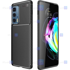قاب گوشی Motorola Edge 20 Pro مدل Auto Focus Fiber Carbon