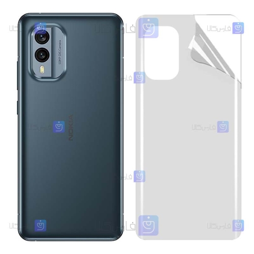 برچسب پشت گوشی Nokia X30 مدل نانو مات