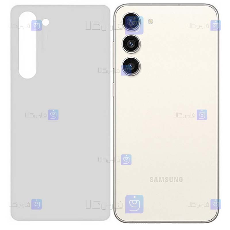 برچسب پشت نانو Samsung S23 Plus مدل مات