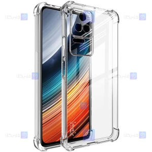 قاب ژله ای Xiaomi Poco F4 5G مدل کپسولی محافظ لنز دار