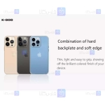 قاب شفاف K-ZDOO گوشی Apple iPhone 14 Pro مدل Guardian