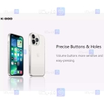 قاب شفاف K-ZDOO گوشی Apple iPhone 14 Pro مدل Guardian