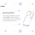قاب شفاف K-ZDOO گوشی Apple iPhone 14 Pro Max مدل Guardian
