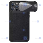 قاب نیلکین Apple iPhone 14 Pro مدل CamShield Leather S