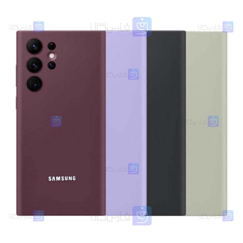 قاب سیلیکونی اصلی Samsung Galaxy S23 Ultra مدل محافظ لنزدار