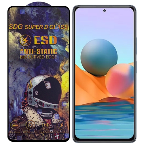 گلس گوشی Xiaomi Redmi Note 10 4G مدل SDG Anti Static