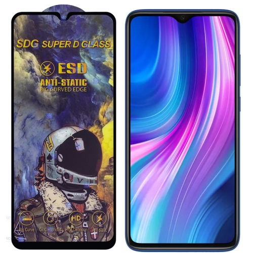 گلس گوشی Xiaomi Redmi Note 8 Pro مدل SDG Anti Static
