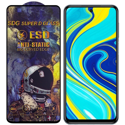 گلس گوشی Xiaomi Redmi Note 9S مدل SDG Anti Static