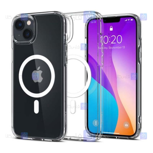قاب اسپیگن Apple iPhone 14 مدل Ultra Hybrid با پشتیبانی Mag Safe