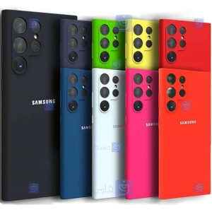 قاب سیلیکونی Samsung Galaxy S23 Ultra مدل محافظ لنز دار