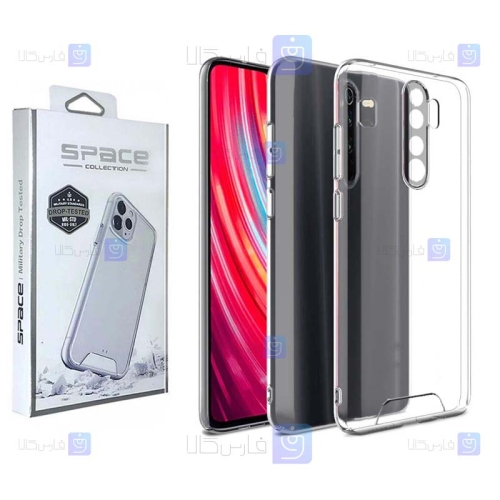 قاب پشت کریستالی Xiaomi Redmi Note 8 Pro مدل Space Collection با محافظ لنز