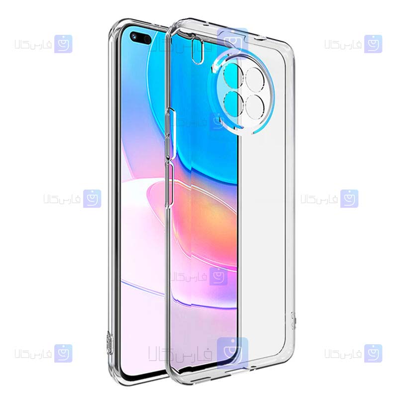 قاب گوشی Huawei Nova 8i مدل پشت کریستالی محافظ لنزدار