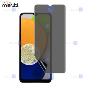محافظ صفحه نانو پرایوسی گوشی A03 برند میتوبل