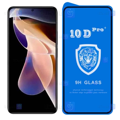گلس فول Xiaomi Redmi Note 11 Pro plus مدل 10D Pro