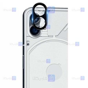 محافظ لنز شیشه ای Nothing Phone 1 مدل حاشیه دار