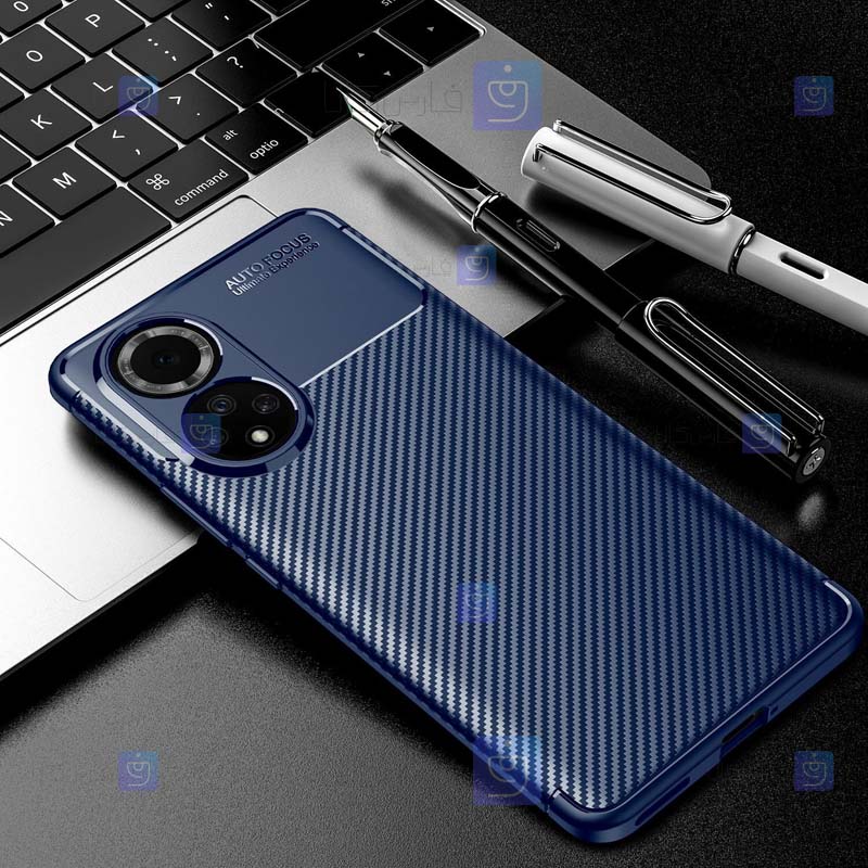 قاب گوشی Huawei Nova 9 مدل Auto Focus Fiber Carbon