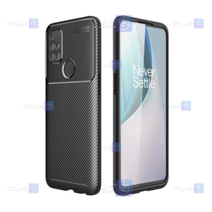 قاب گوشی Oneplus Nord N10 5G مدل Auto Focus Fiber Carbon