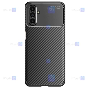قاب گوشی A34 مدل Auto Focus Fiber Carbon