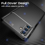 قاب گوشی Samsung Galaxy A34 5G مدل Auto Focus Fiber Carbon