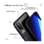 قاب گوشی Samsung Galaxy A50 مدل Auto Focus Fiber Carbon